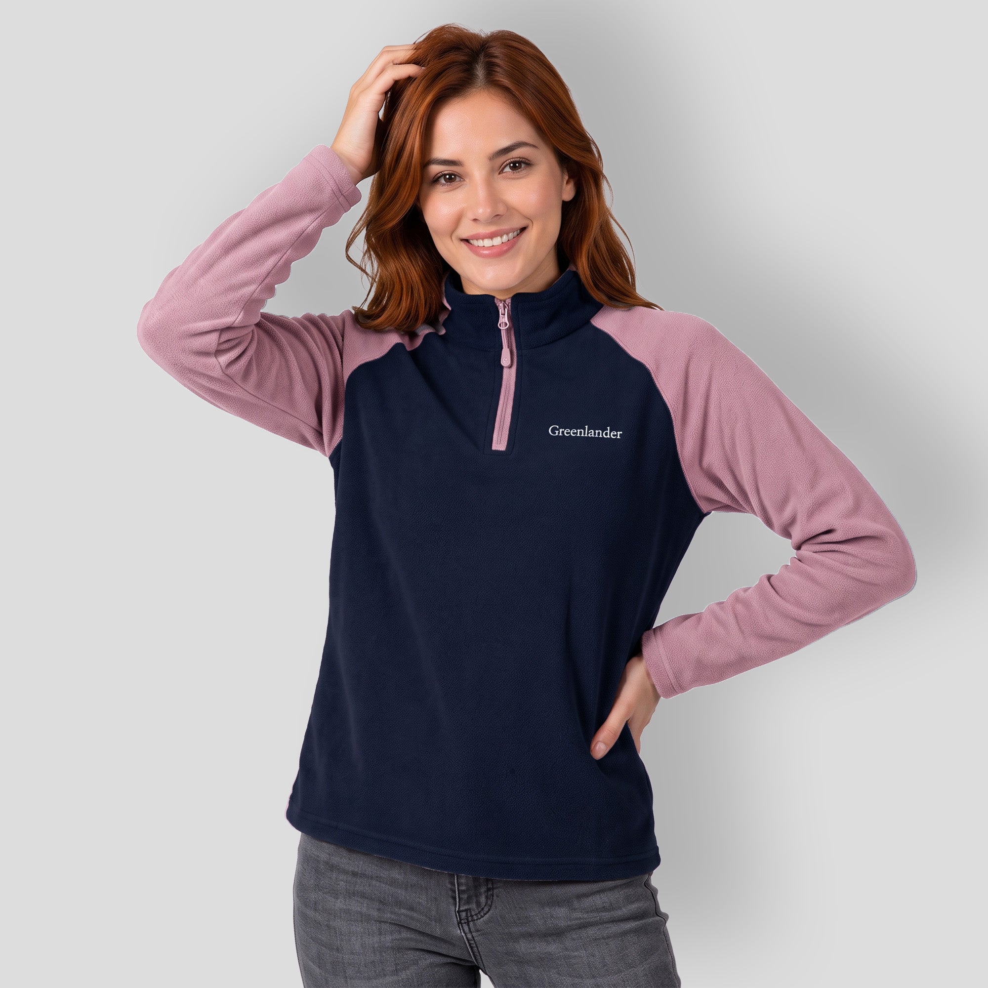 Fleece para dama con bolsas al costado | Greenlander México