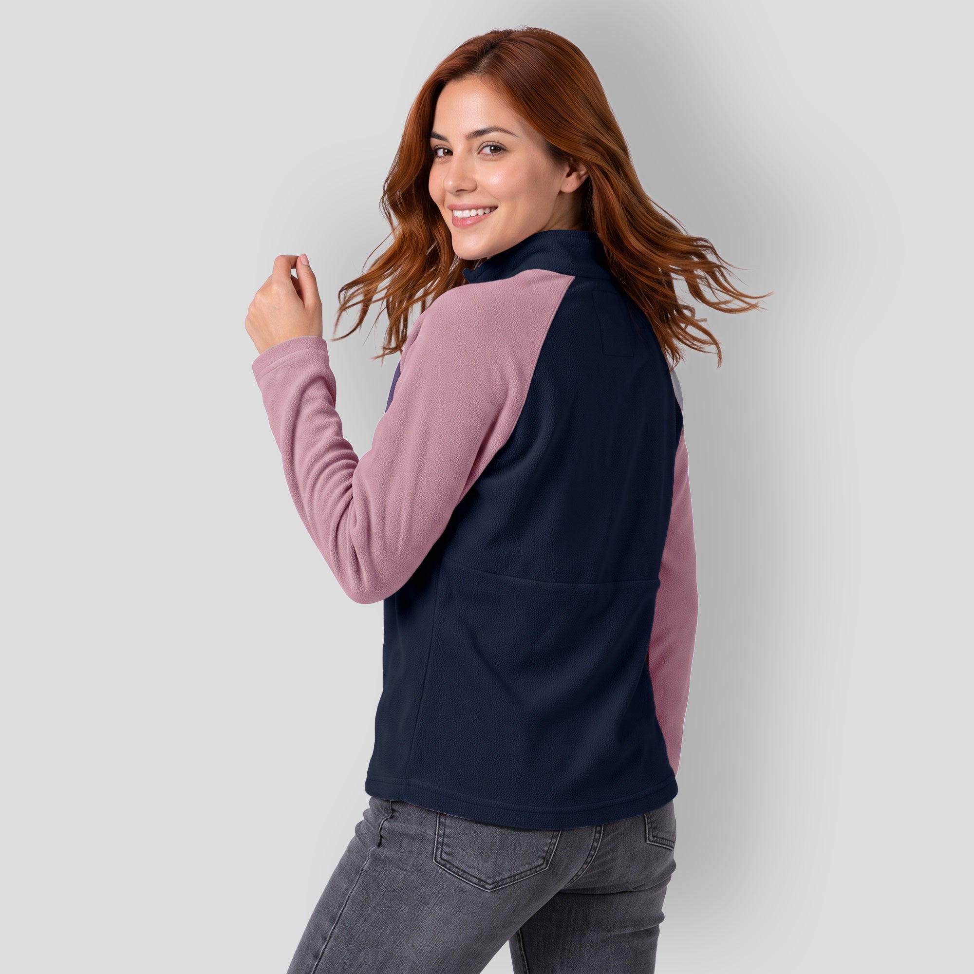 Fleece para dama con bolsas al costado | Greenlander México