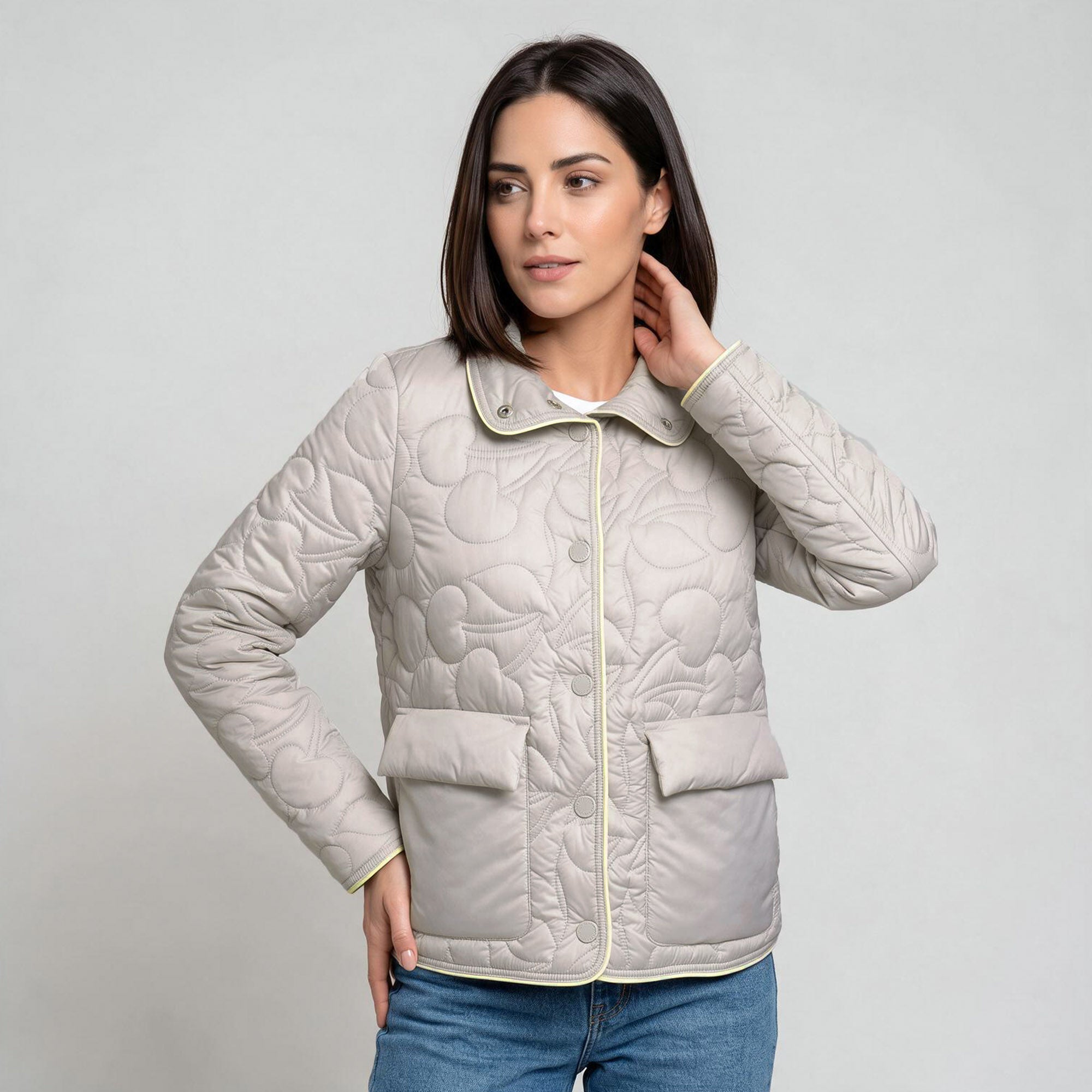 Chamarra acolchada para mujer con bolsas | Greenlander