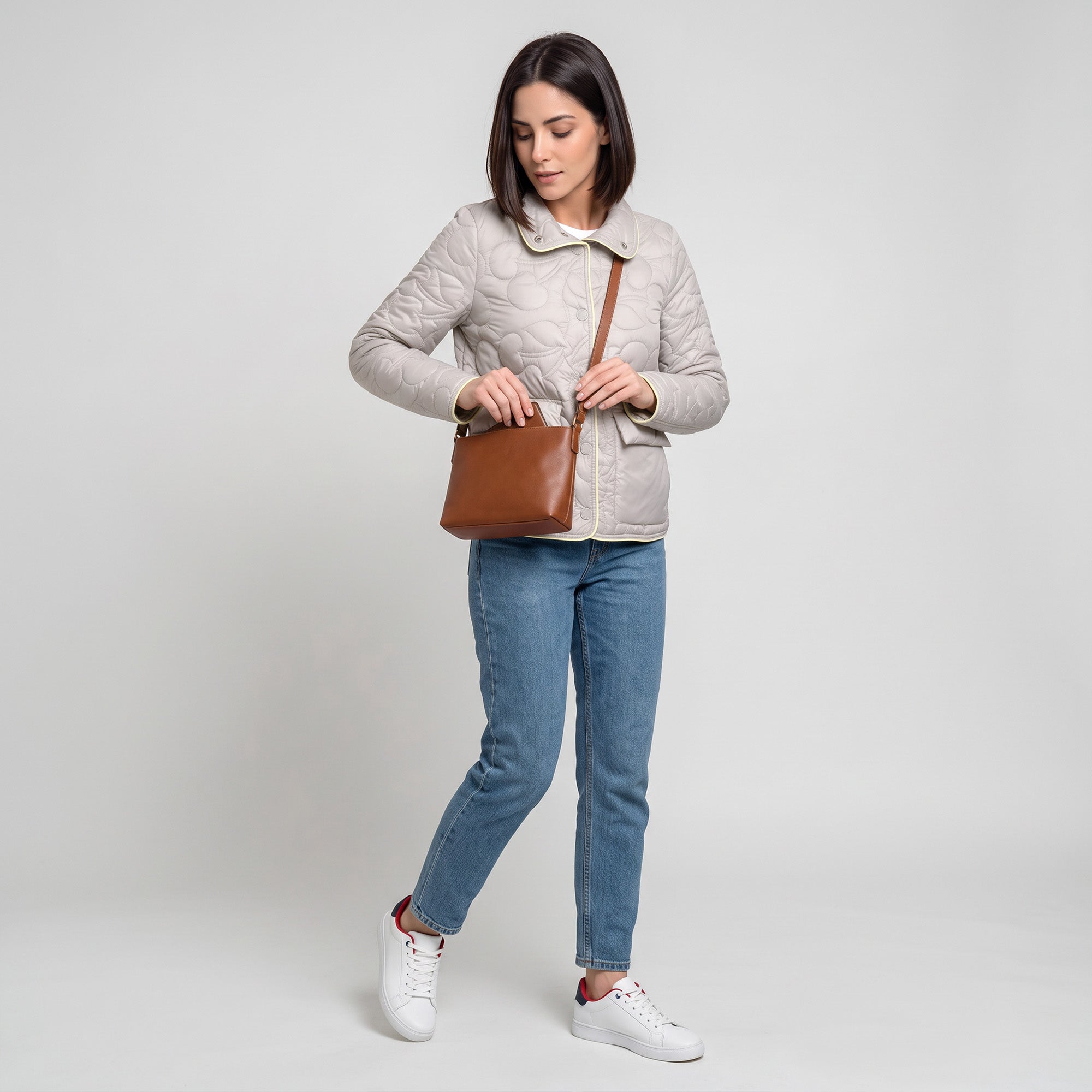 Chamarra acolchada para mujer con bolsas | Greenlander