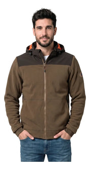 Chamarra Fleece Para Hombre Gorro Desmontable | Greenlander