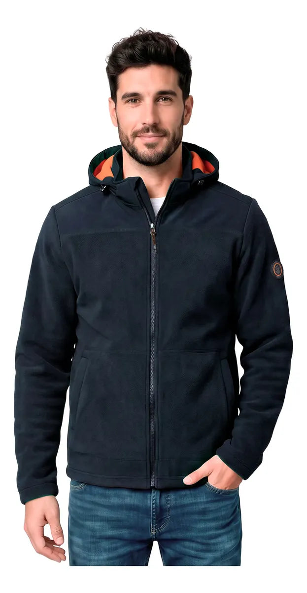 Chamarra Fleece Para Hombre Gorro Desmontable | Greenlander