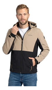 Chamarra Para Hombre Softshell Stretch Con Gorro | Greenlander