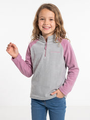 Sudadera Fleece Comfort Medio Cierre Niña