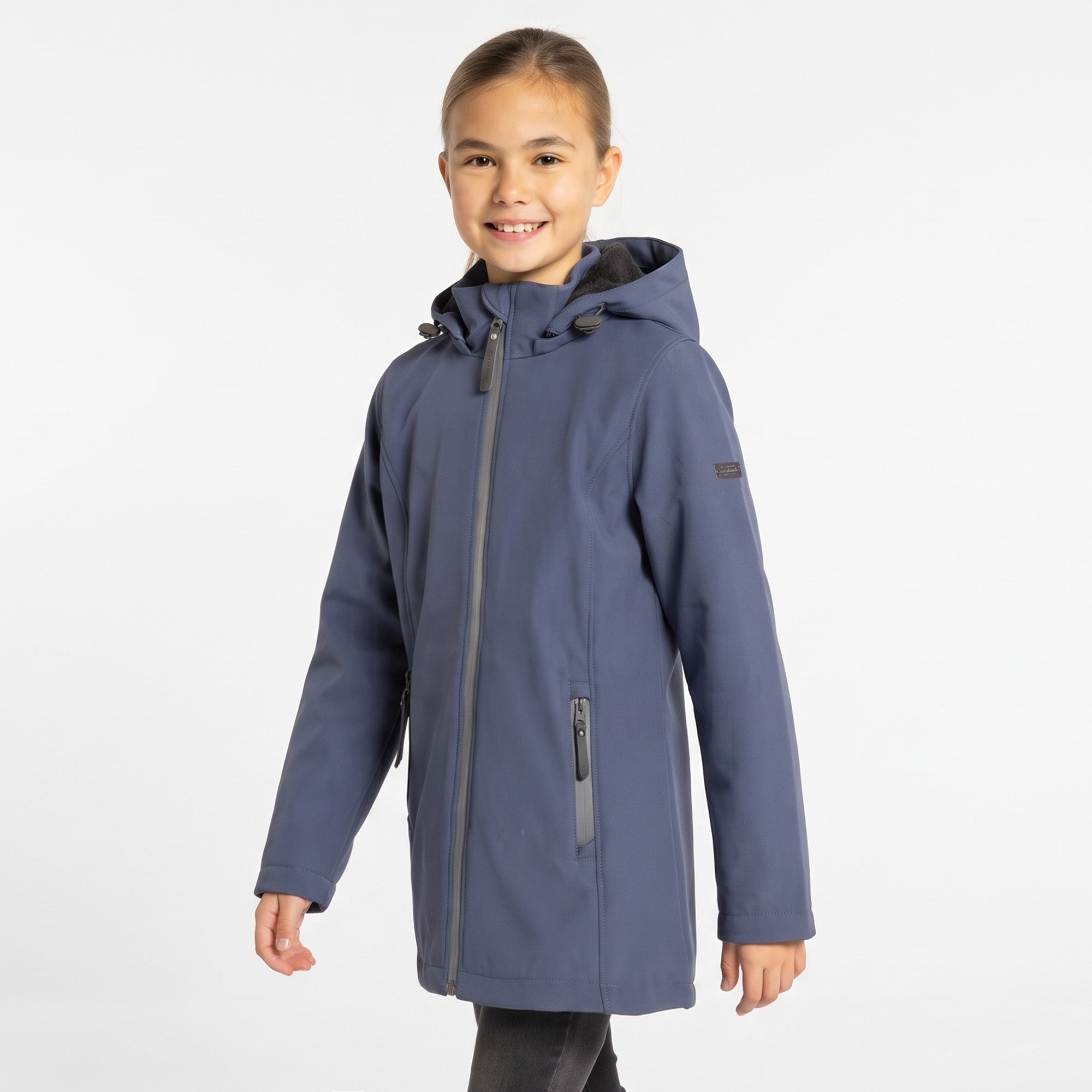 Chamarra Rompevientos Para Niña Con Forro Polar Greenlander