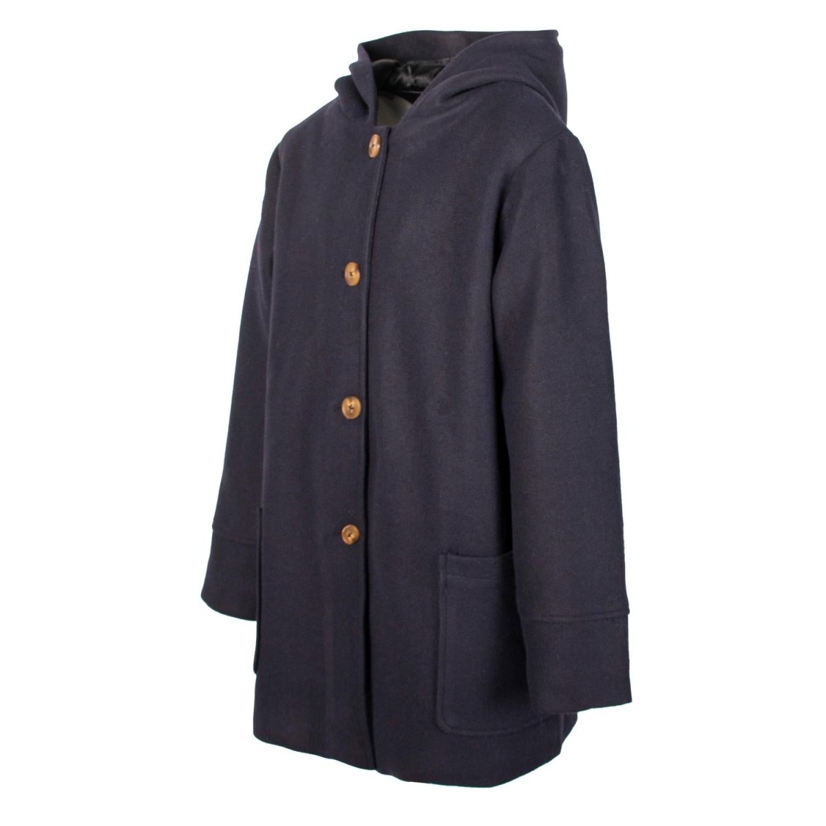 Abrigo tipo lana para niña con capucha integrada Greenlander - Greenlander