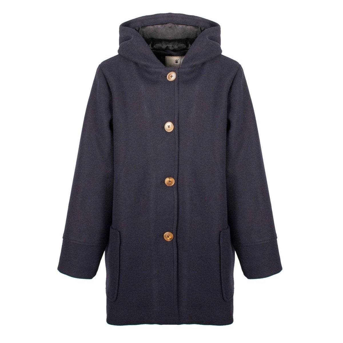 Abrigo tipo lana para niña con capucha integrada Greenlander - Greenlander