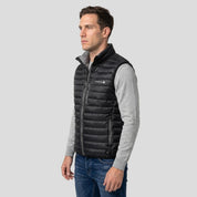 Chaleco capitonado de pluma con bolsillos para hombre Greenlander - Greenlander