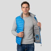 Chaleco capitonado de pluma con bolsillos para hombre Greenlander - Greenlander