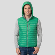 Chaleco capitonado de pluma con bolsillos para hombre Greenlander - Greenlander