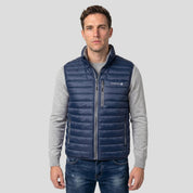 Chaleco capitonado de pluma con bolsillos para hombre Greenlander - Greenlander