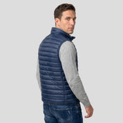 Chaleco capitonado de pluma con bolsillos para hombre Greenlander - Greenlander