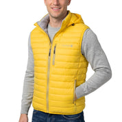 Chaleco capitonado de pluma con bolsillos para hombre Greenlander - Greenlander