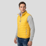 Chaleco capitonado de pluma con bolsillos para hombre Greenlander - Greenlander