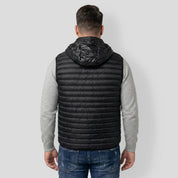 Chaleco Capitonado de Pluma para Hombre Plus Size | Greenlander - Greenlander