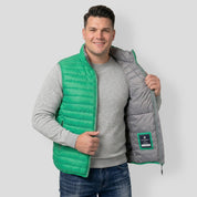 Chaleco Capitonado de Pluma para Hombre Plus Size | Greenlander - Greenlander
