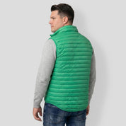 Chaleco Capitonado de Pluma para Hombre Plus Size | Greenlander - Greenlander