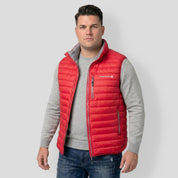 Chaleco Capitonado de Pluma para Hombre Plus Size | Greenlander - Greenlander