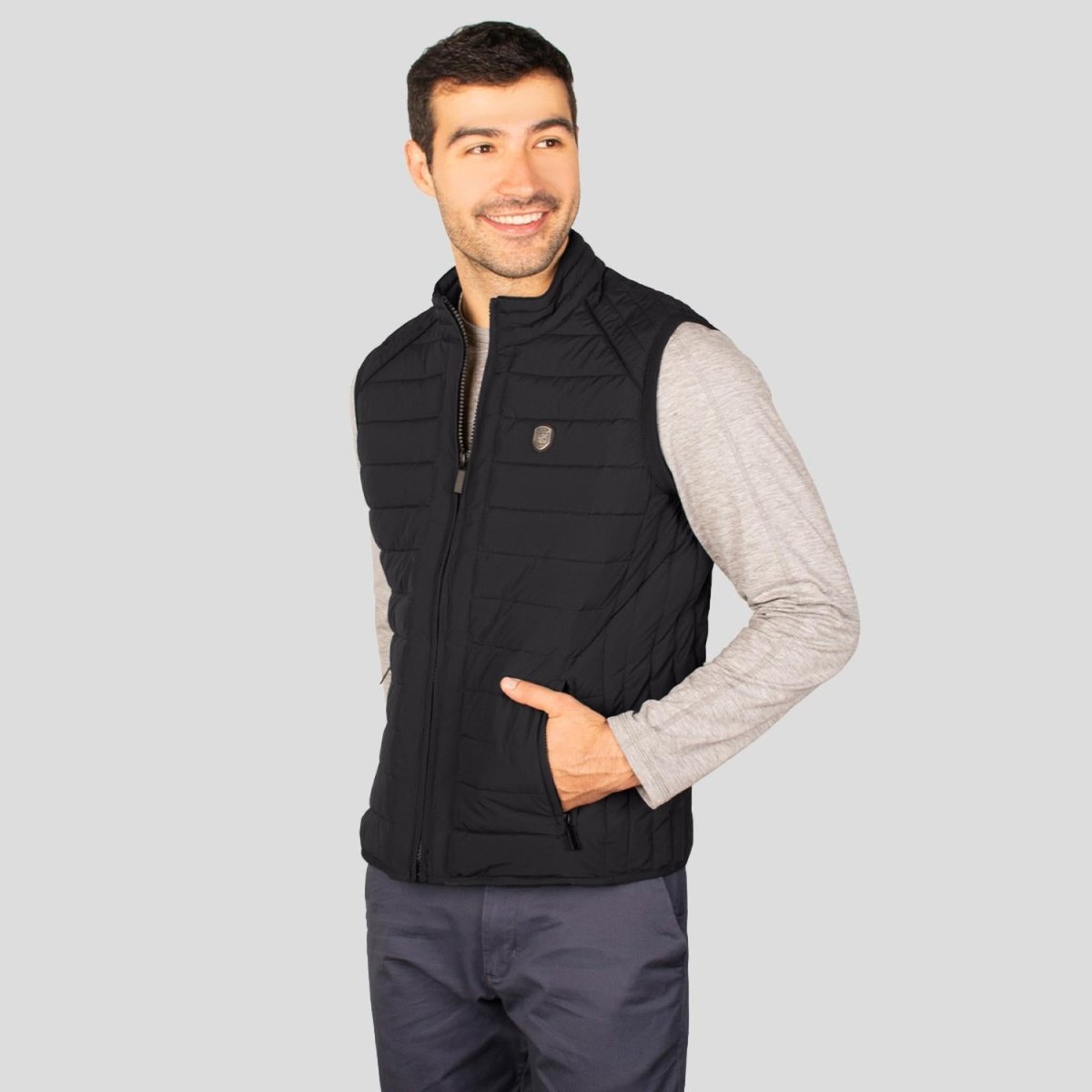 Chaleco capitonado para hombre con bolsillos Greenlander - Greenlander