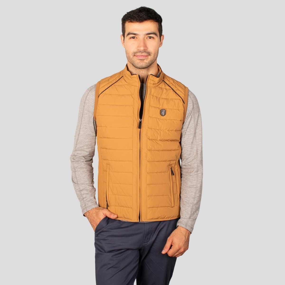 Chaleco capitonado para hombre con bolsillos Greenlander - Greenlander