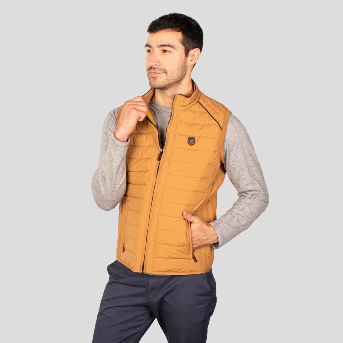 Chaleco capitonado para hombre con bolsillos Greenlander - Greenlander
