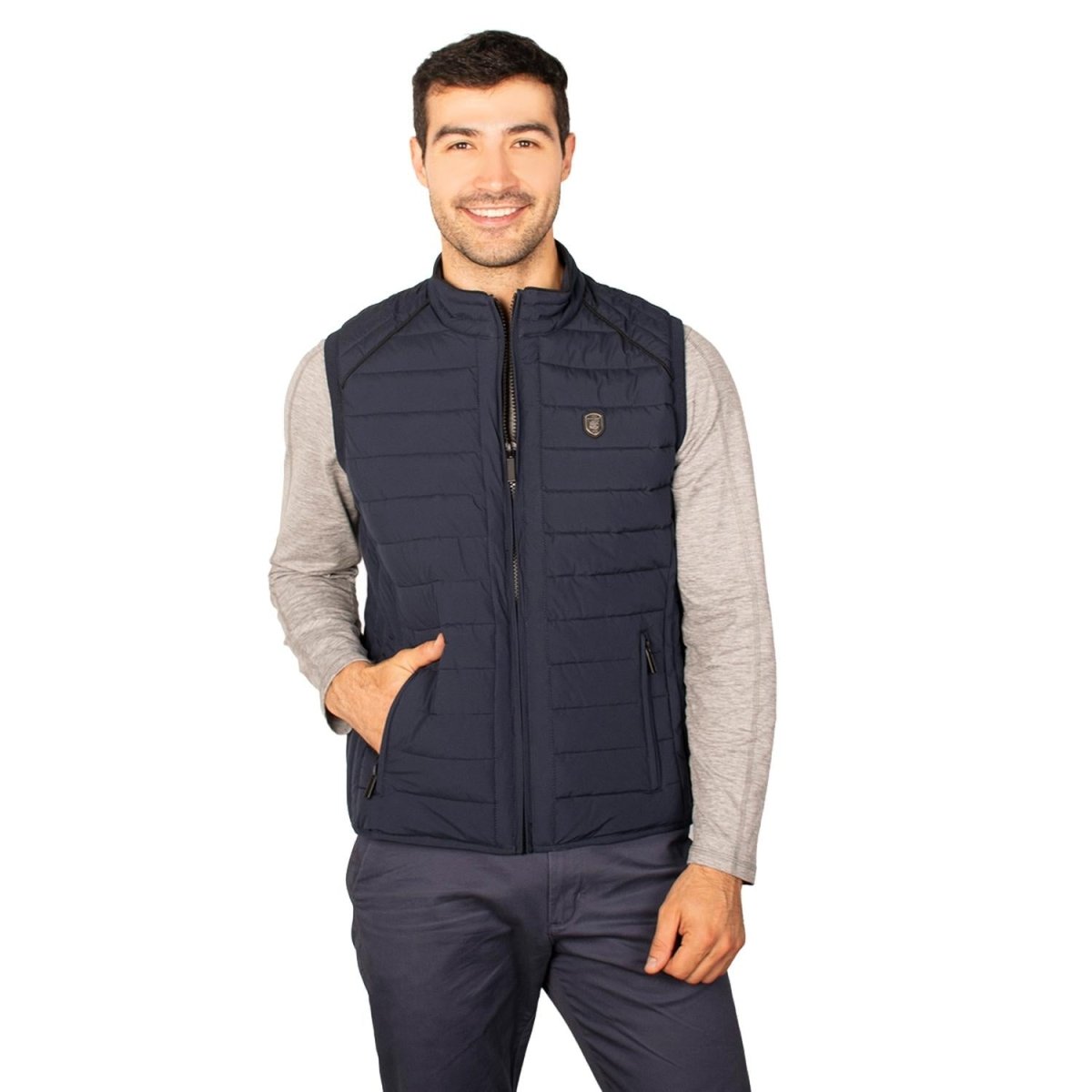 Chaleco capitonado para hombre con bolsillos Greenlander - Greenlander