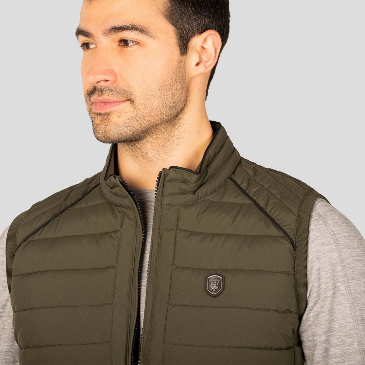 Chaleco capitonado para hombre con bolsillos Greenlander - Greenlander