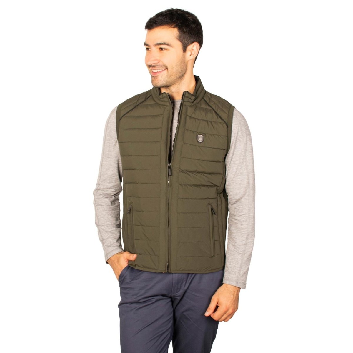 Chaleco capitonado para hombre con bolsillos Greenlander - Greenlander