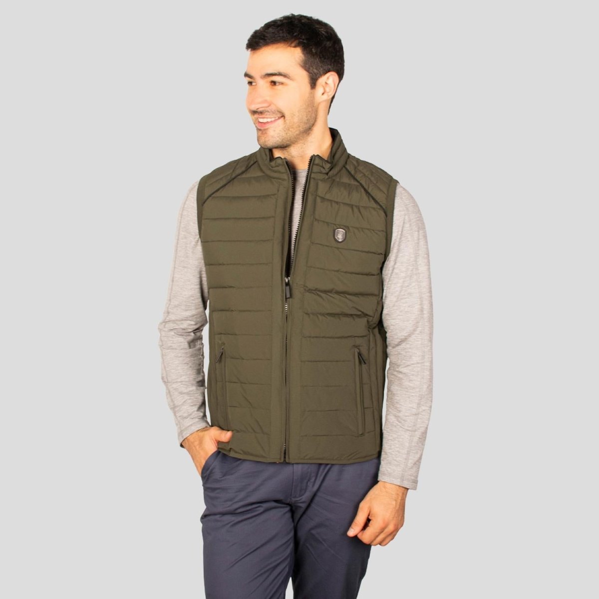 Chaleco capitonado para hombre con bolsillos Greenlander - Greenlander