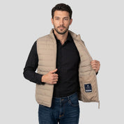 Chaleco capitonado para hombre con bolsillos ocultos Greenlander - Greenlander