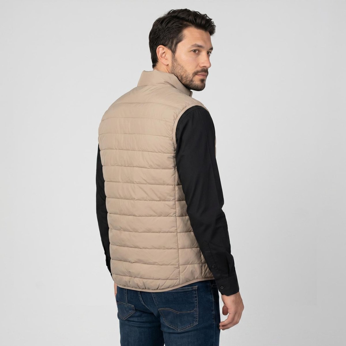 Chaleco capitonado para hombre con bolsillos ocultos Greenlander - Greenlander