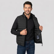 Chaleco capitonado para hombre con bolsillos ocultos Greenlander - Greenlander