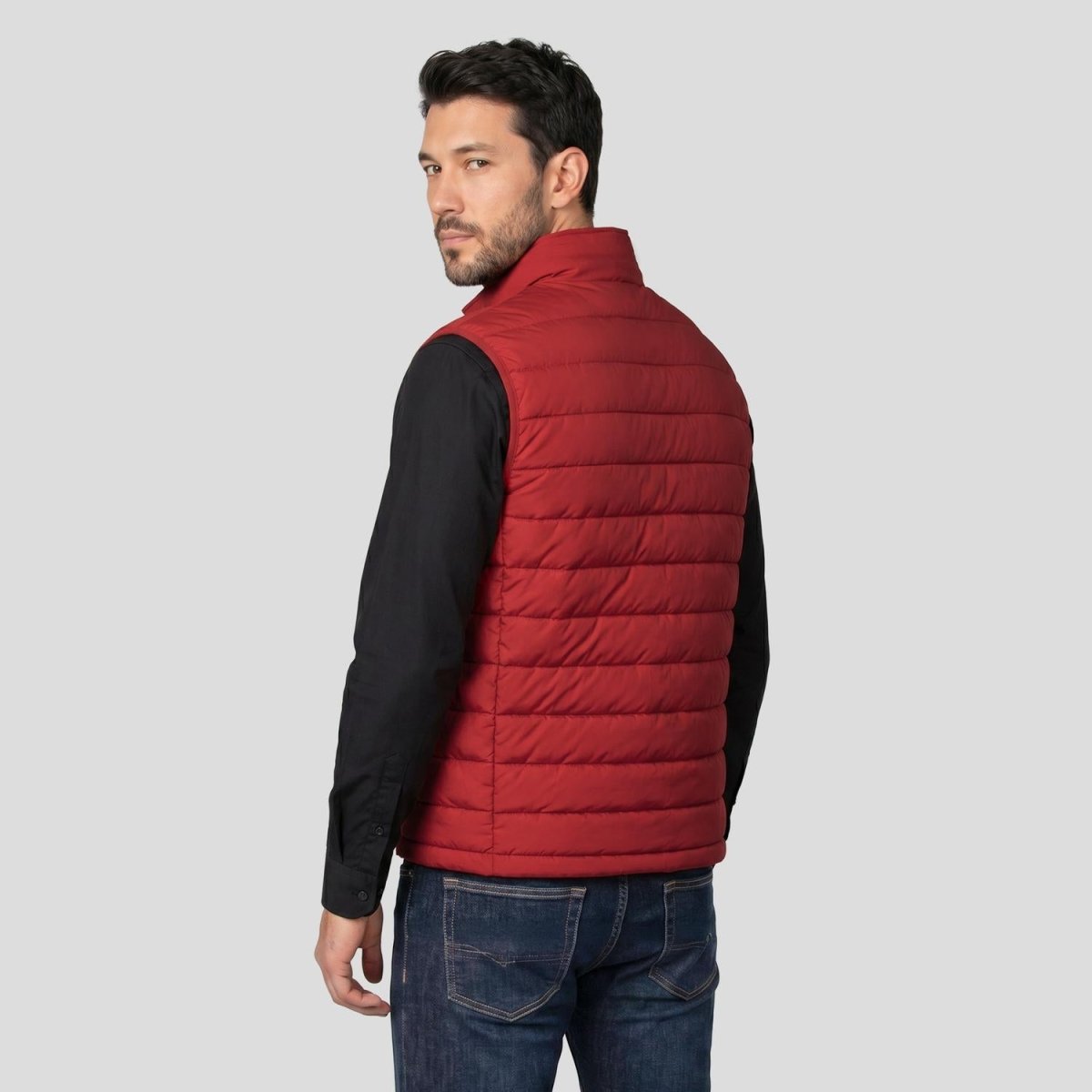 Chaleco capitonado para hombre con bolsillos ocultos Greenlander - Greenlander