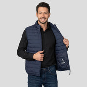 Chaleco capitonado para hombre con bolsillos ocultos Greenlander - Greenlander