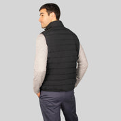 Chaleco capitonado para hombre con cuello alto y bolsillos Greenlander - Greenlander