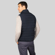 Chaleco capitonado para hombre con cuello alto y bolsillos Greenlander - Greenlander