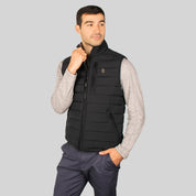 Chaleco capitonado para hombre con cuello alto y bolsillos Greenlander - Greenlander