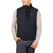 Chaleco capitonado para hombre con cuello alto y bolsillos Greenlander - Greenlander