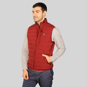 Chaleco capitonado para hombre con cuello alto y bolsillos Greenlander - Greenlander