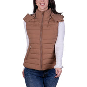 Chaleco capitonado para mujer con capucha desmontable Greenlander - Greenlander