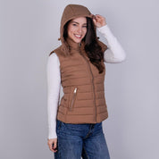 Chaleco capitonado para mujer con capucha desmontable Greenlander - Greenlander