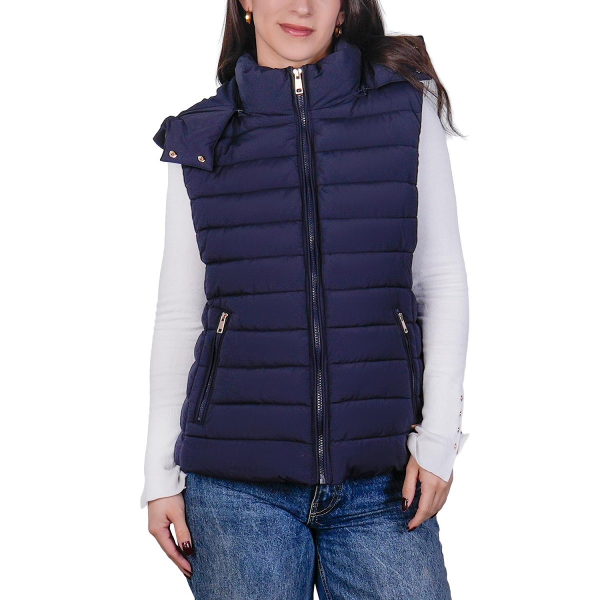 Chaleco capitonado para mujer con capucha desmontable Greenlander - Greenlander