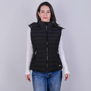 Chaleco capitonado para mujer con capucha desmontable Greenlander - Greenlander