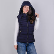 Chaleco capitonado para mujer con capucha desmontable Greenlander - Greenlander