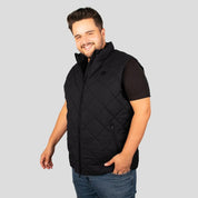 Chaleco Capitonado plus size para hombre con bolsas a los costados Greenlander - Greenlander