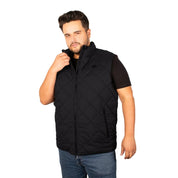 Chaleco Capitonado plus size para hombre con bolsas a los costados Greenlander - Greenlander