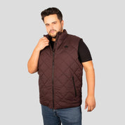 Chaleco Capitonado plus size para hombre con bolsas a los costados Greenlander - Greenlander