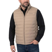 Chaleco capitonado plus size para hombre con bolsas ocultas a los costados Greenlander - Greenlander