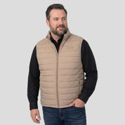 Chaleco capitonado plus size para hombre con bolsas ocultas a los costados Greenlander - Greenlander