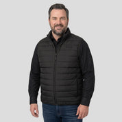 Chaleco capitonado plus size para hombre con bolsas ocultas a los costados Greenlander - Greenlander